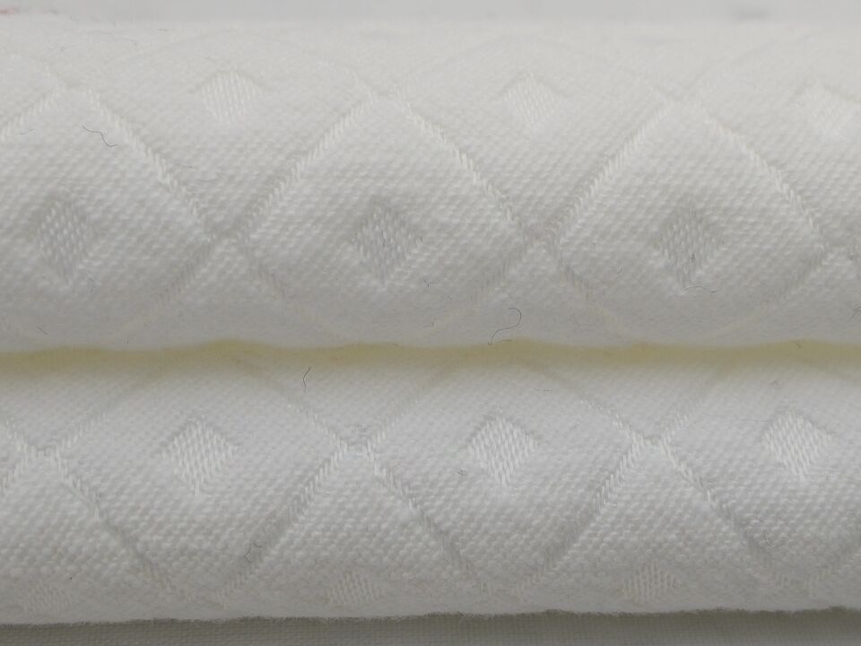 棉滌大提花,白色大提花生產(chǎn)